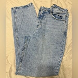 Abercrombie 90’s straight ultra high rise straight